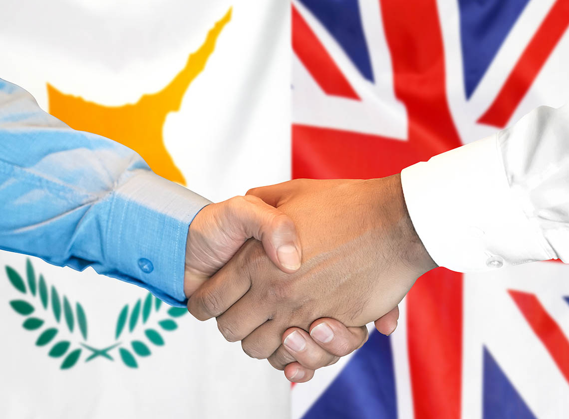 Historical agreement between the republic of Cyprus and the United kingdom